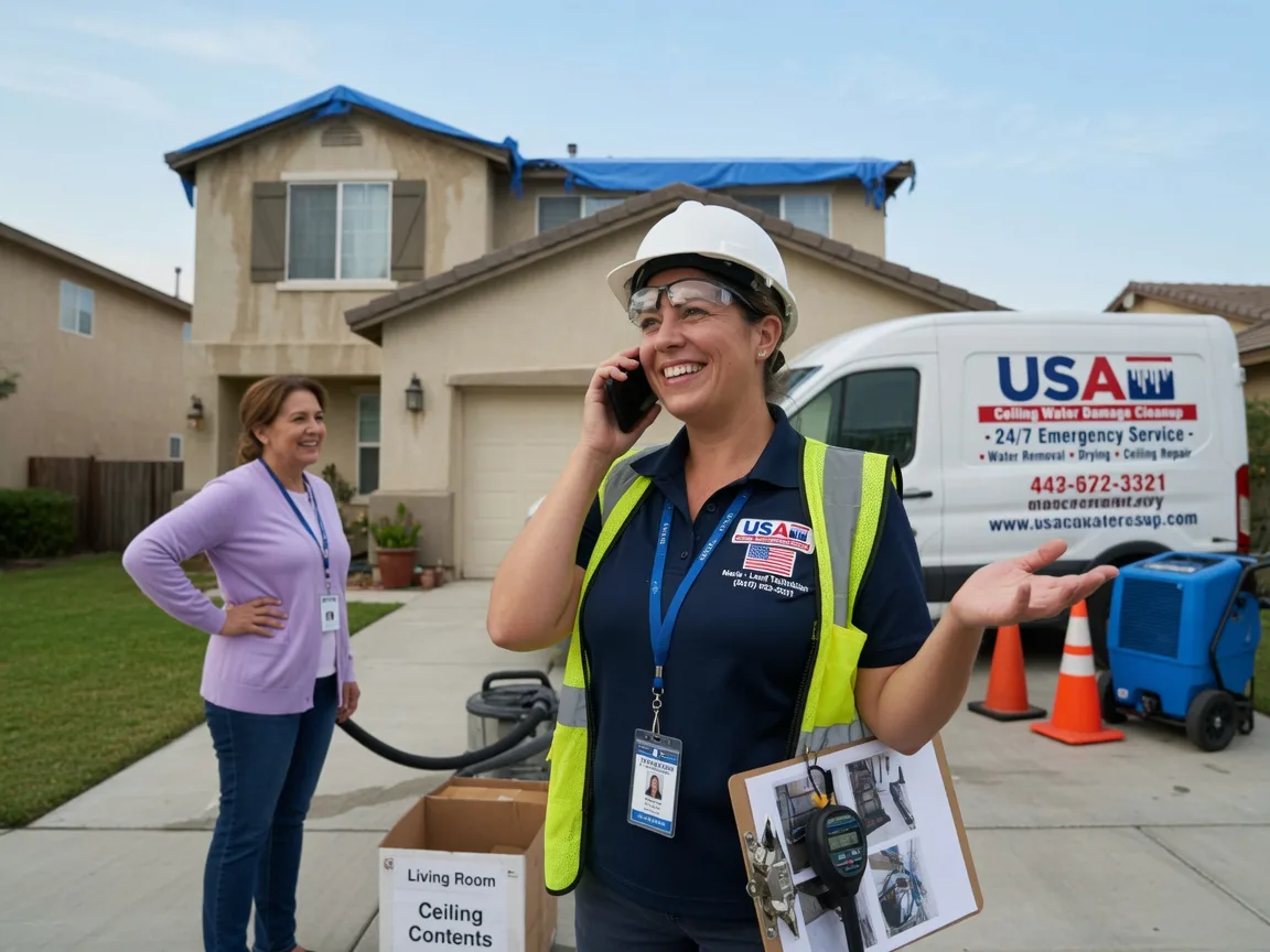 Ceiling Water Damage Restoration Linch, WY FAQs
